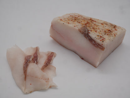 Lardo di Suino Nero dei Nebrodi - Presidio Slow Food